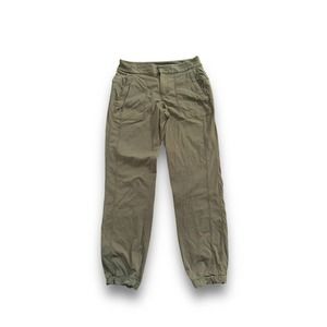Athleta Trekkie Stretch Lightweight Hiking Jogger Pants Olive Green